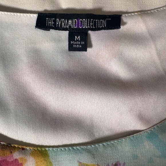 The Pyramid Collection Floral Maxi Dress M Fairycore Chic - Picture 4 of 4